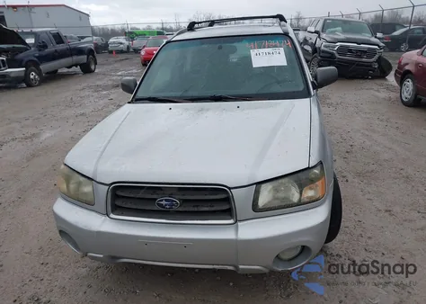 2004 Subaru Forester 2.5Xs z USA, uszkodzony, nr VIN JF1SG65654H746249